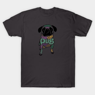 Cute Pug Word Cloud for Pug Lovers T-Shirt